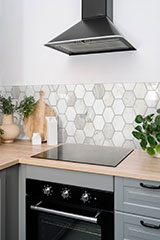 Arabescato Venato White 5" Hexagon Honed 